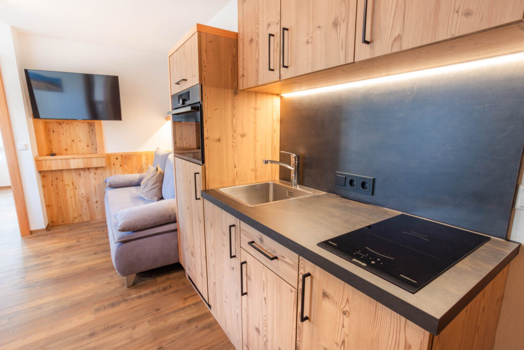 Küchenzeile im Appartement